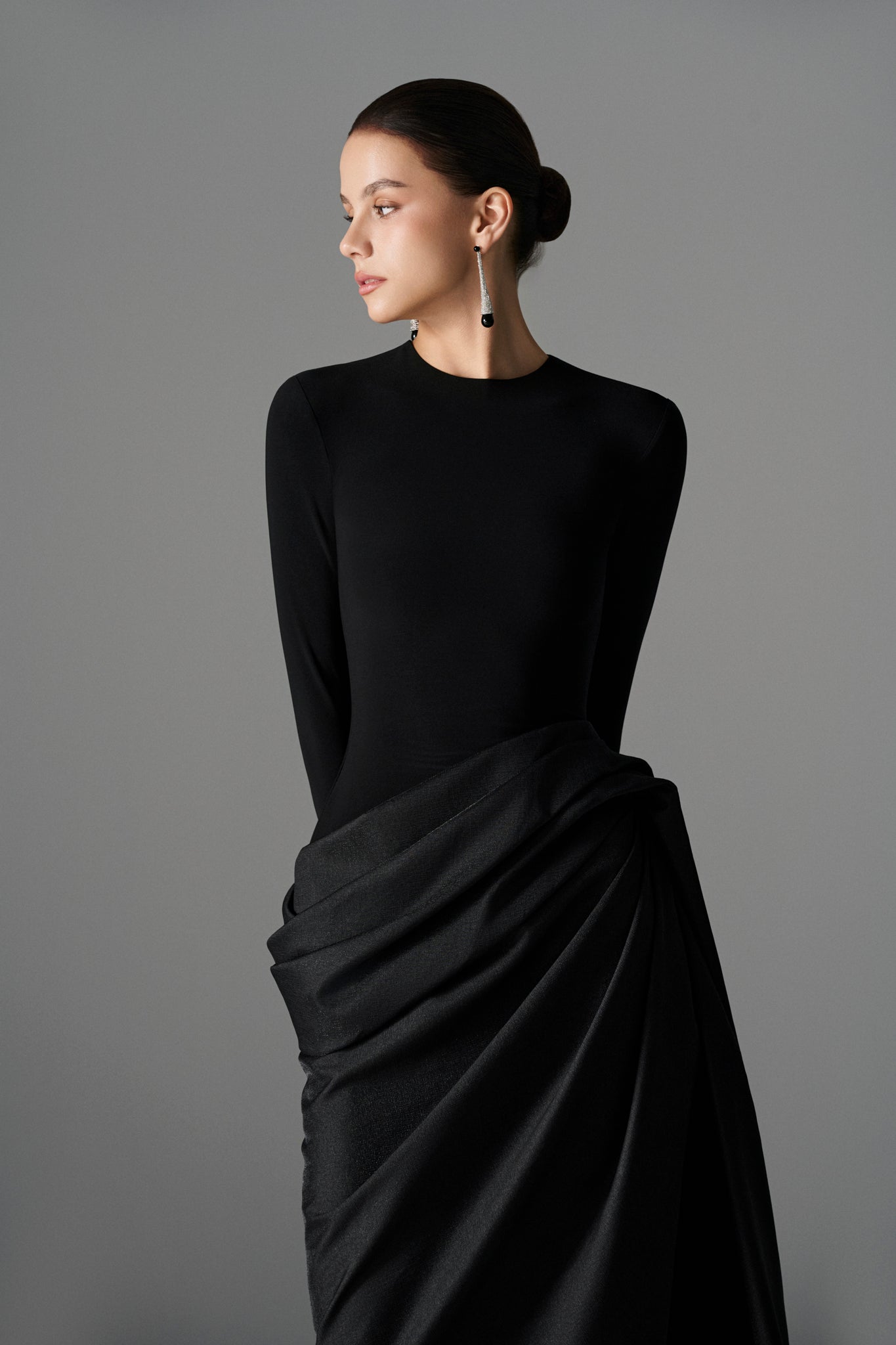 Serpentine Chic Gown