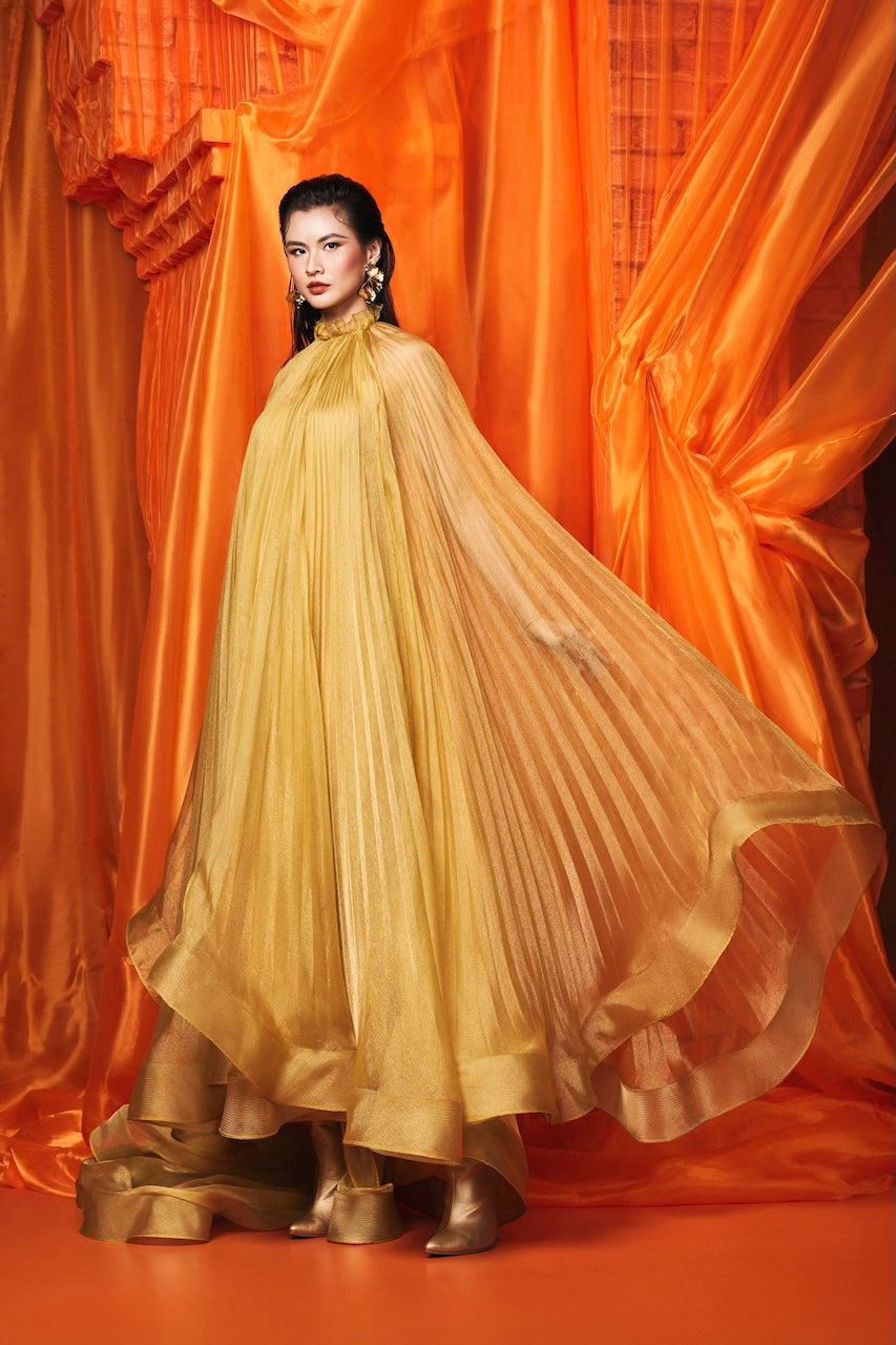 Golden Radiance Dress
