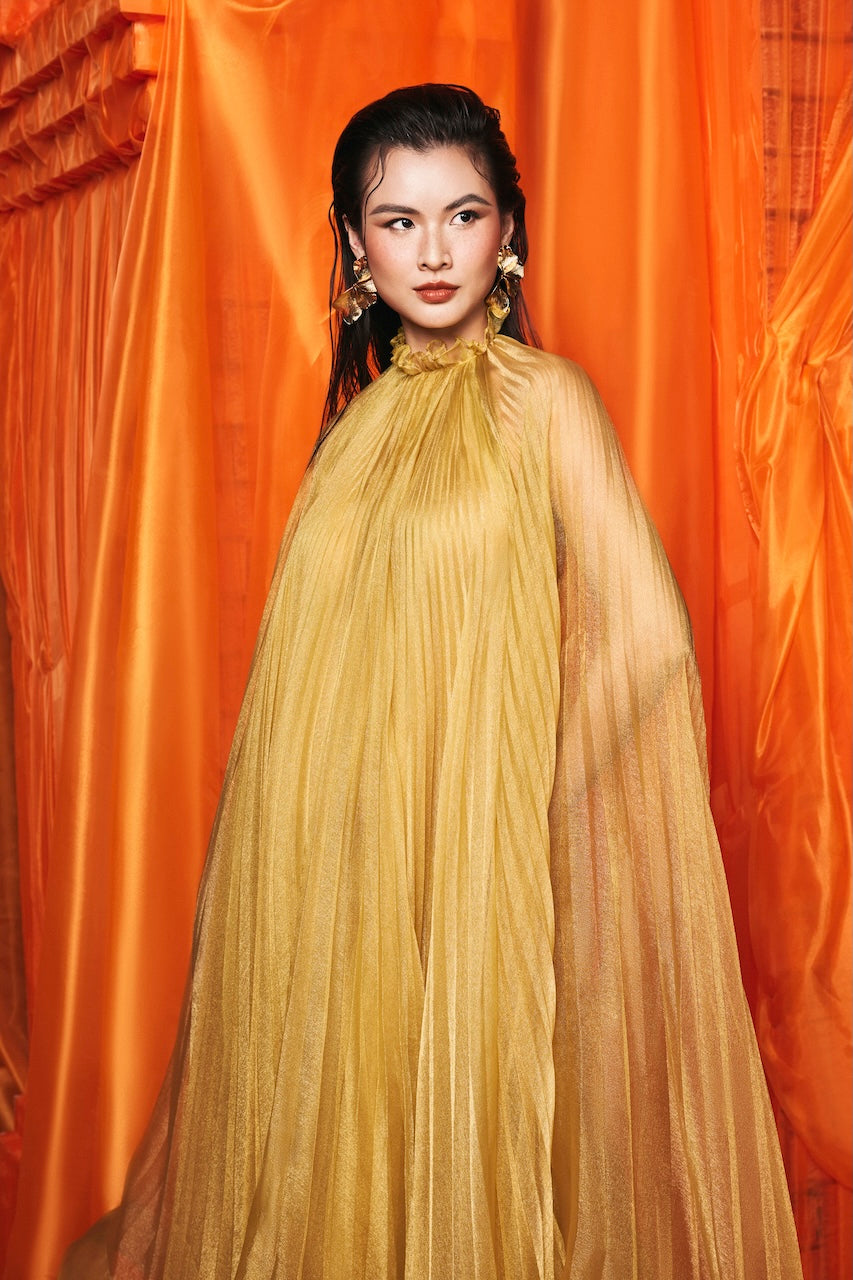 Golden Radiance Dress