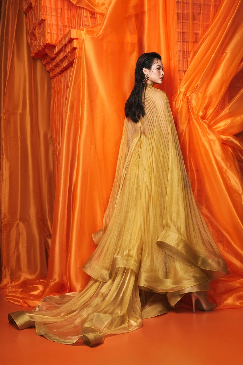 Golden Radiance Dress