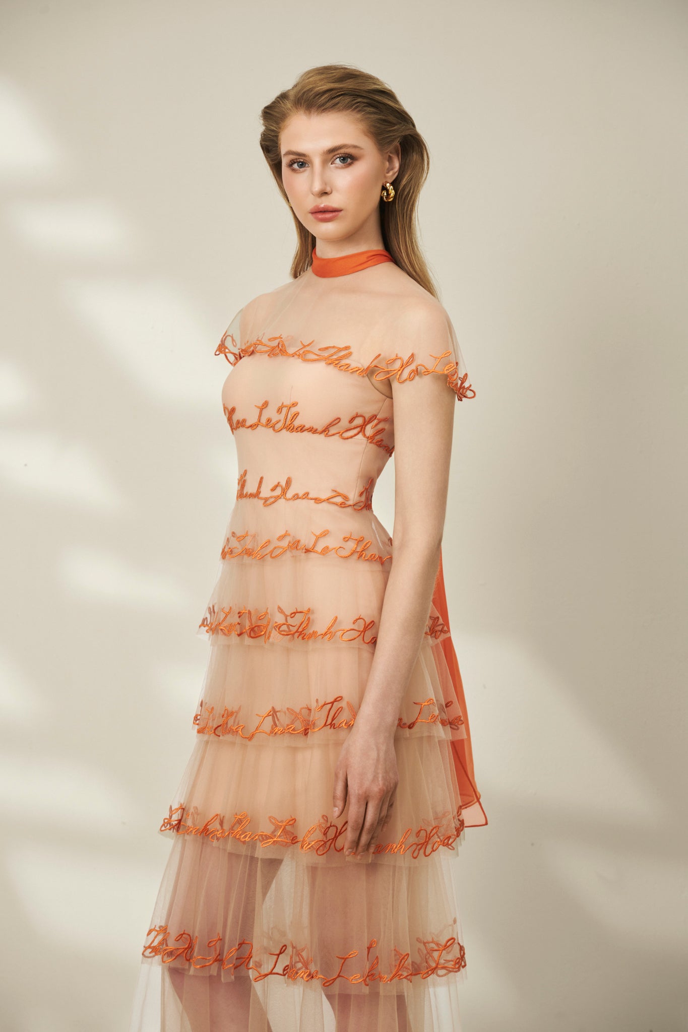 Luxe Ruffles Midi Dress