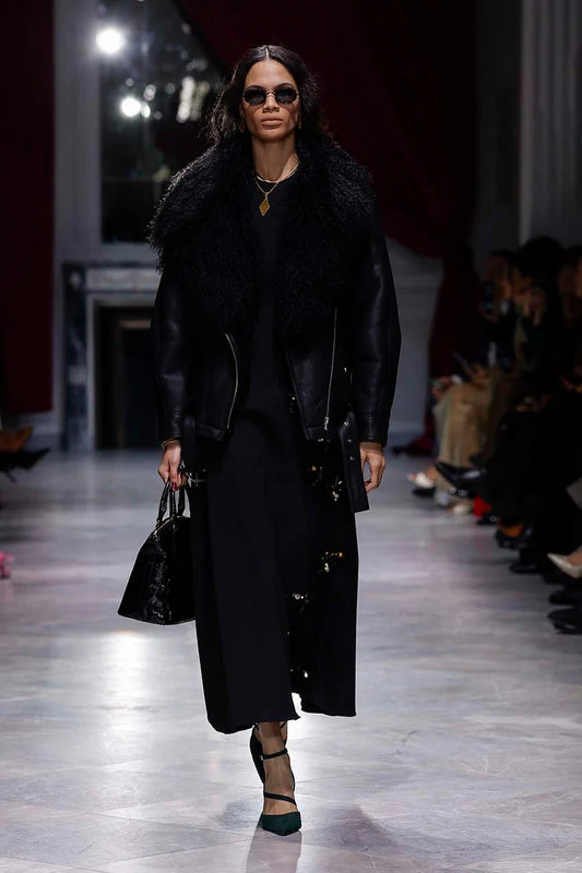 Curly Shearling Jacket