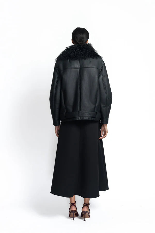 Curly Shearling Jacket