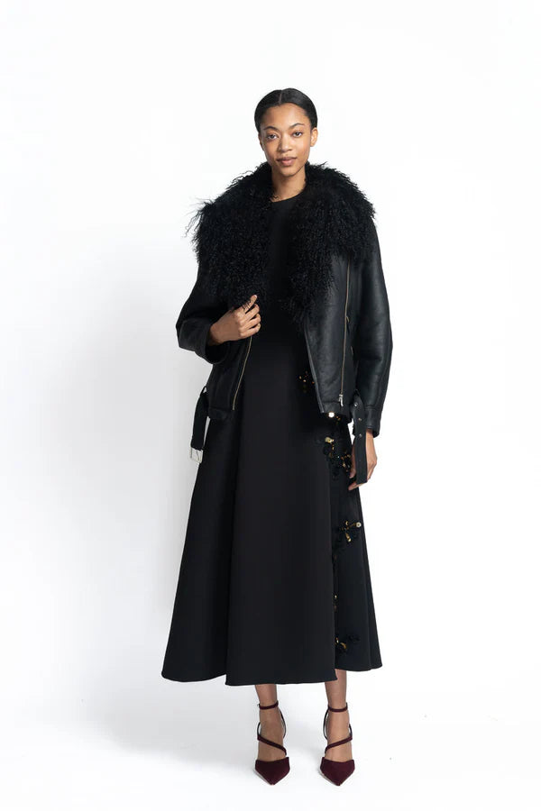 Curly Shearling Jacket