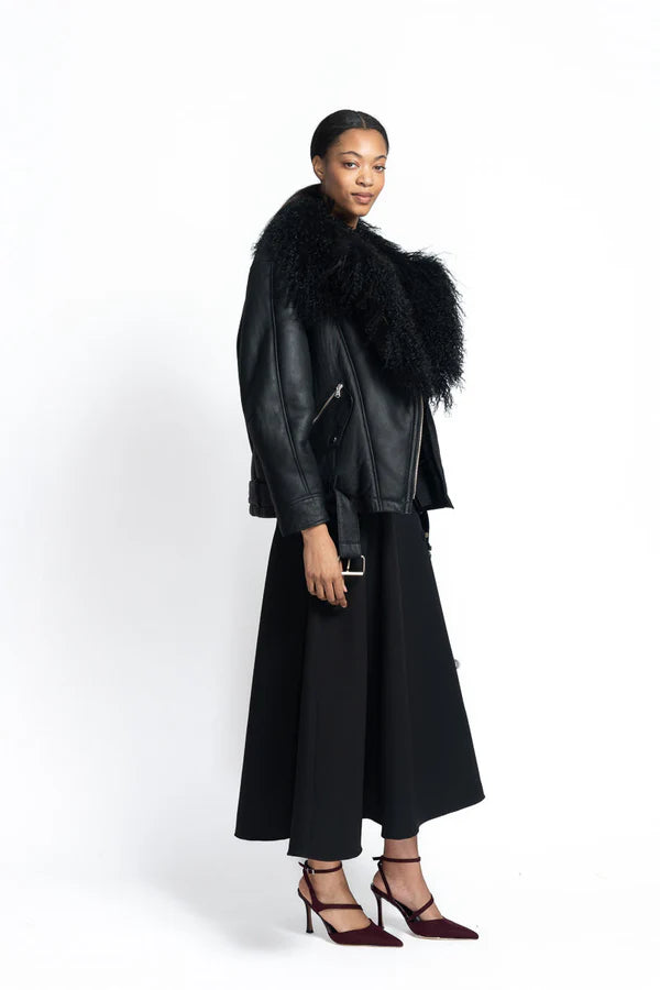 Curly Shearling Jacket