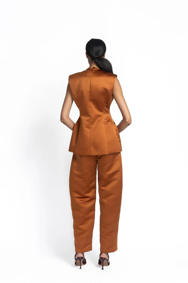 Copper Double Duchess Vest