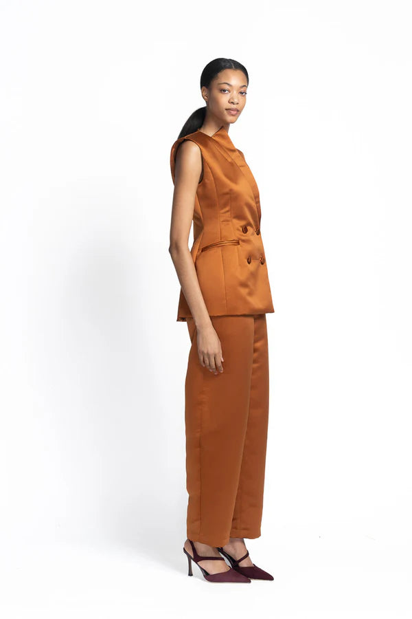 Copper Double Duchess Vest