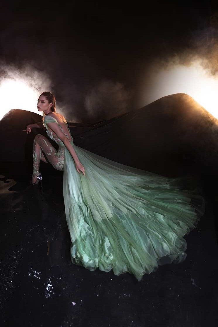 Jumpsuit With Overskirt