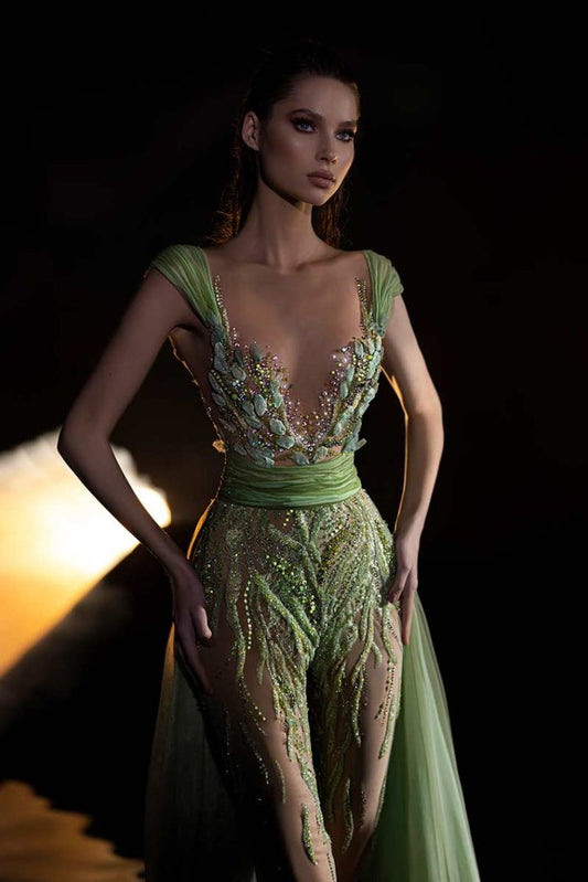Jumpsuit With Overskirt