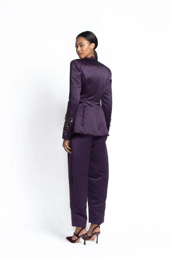 Amethyst Double Duchess Trousers