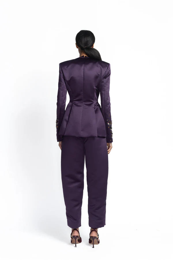 Amethyst Double Duchess Trousers