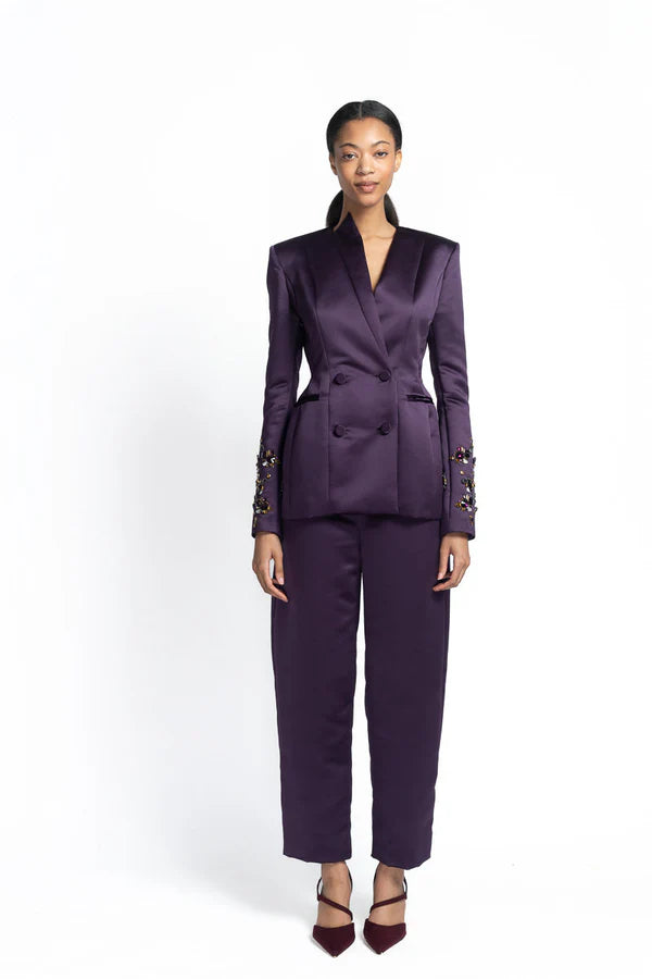 Amethyst Double Duchess Trousers