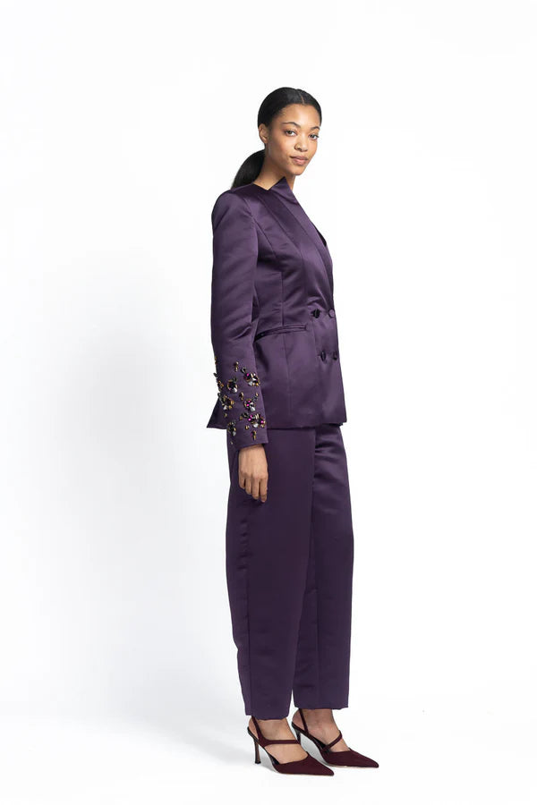 Amethyst Double Duchess Trousers