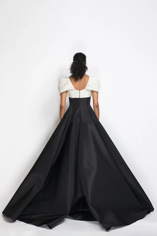 Faille Ball Gown