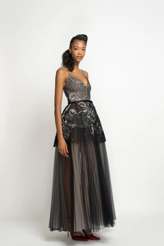 Onyx & Rose Tulle Gown