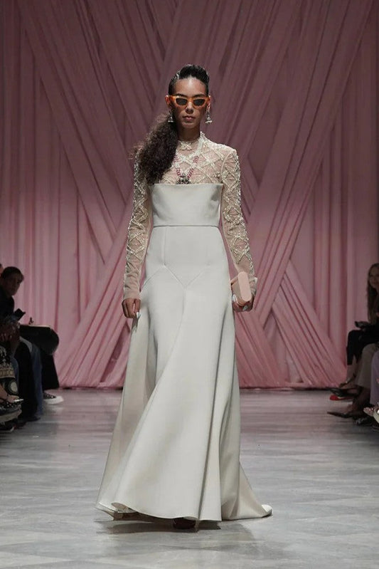 Stone Cady and Tulle Gown