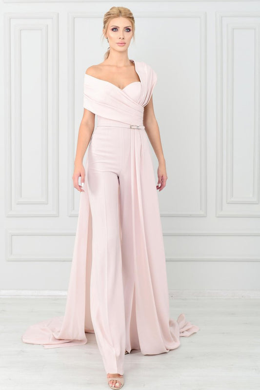 Off the Shoulder Jumpsuit