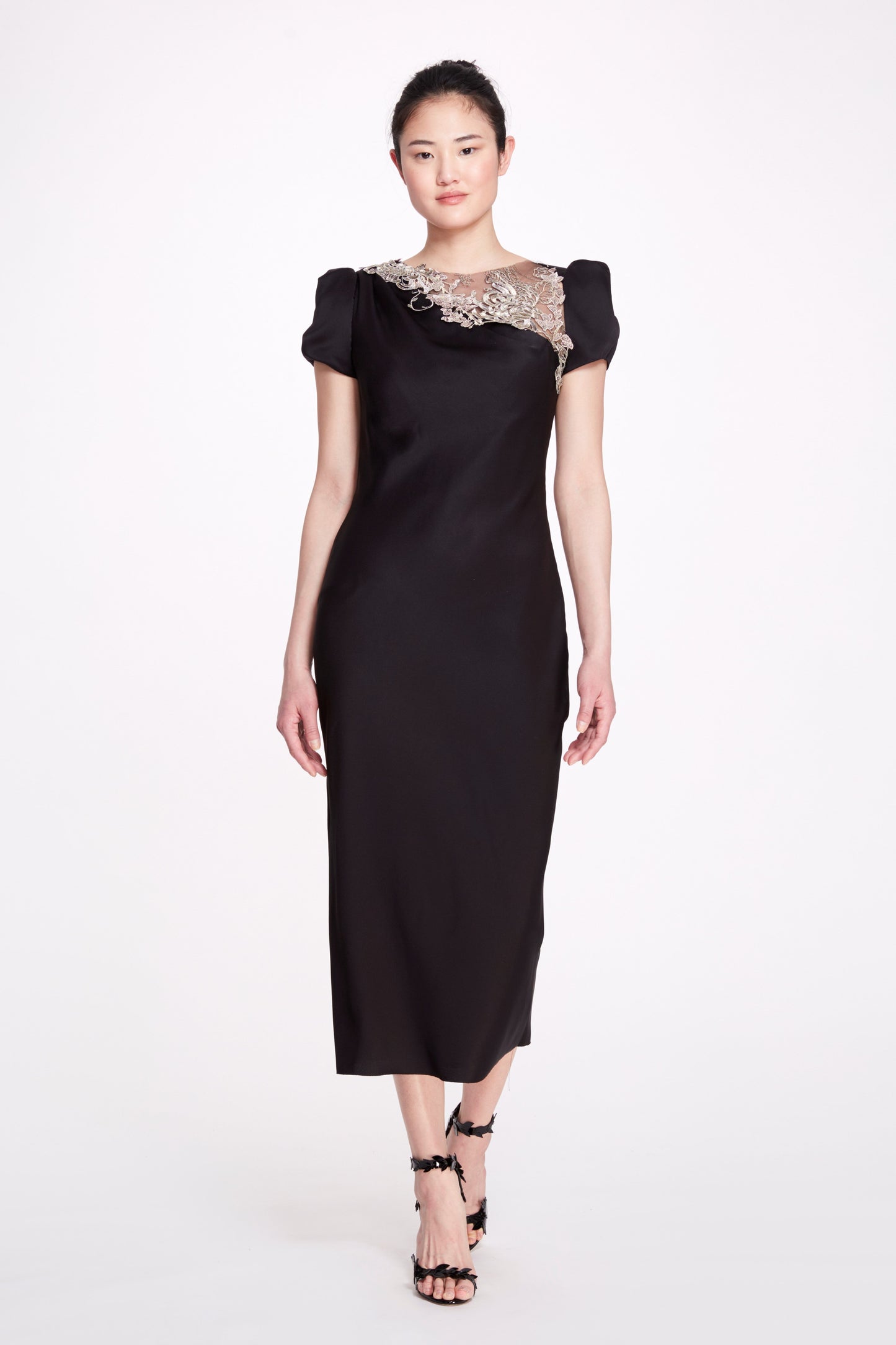 Short Sleeve Midi Dress