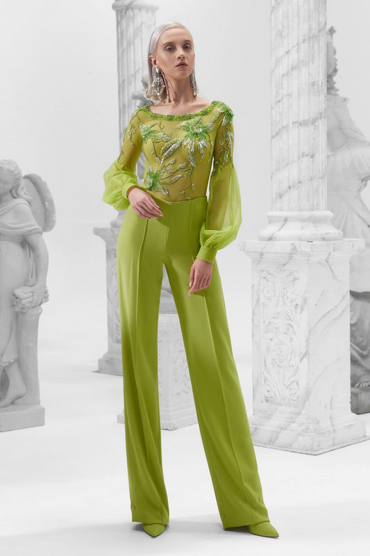 Boat Neck Top and Pants
