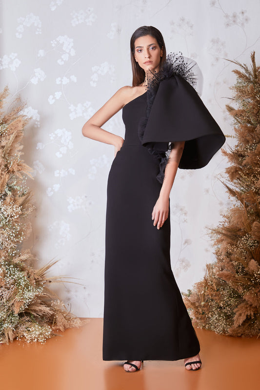 One Shoulder Gown