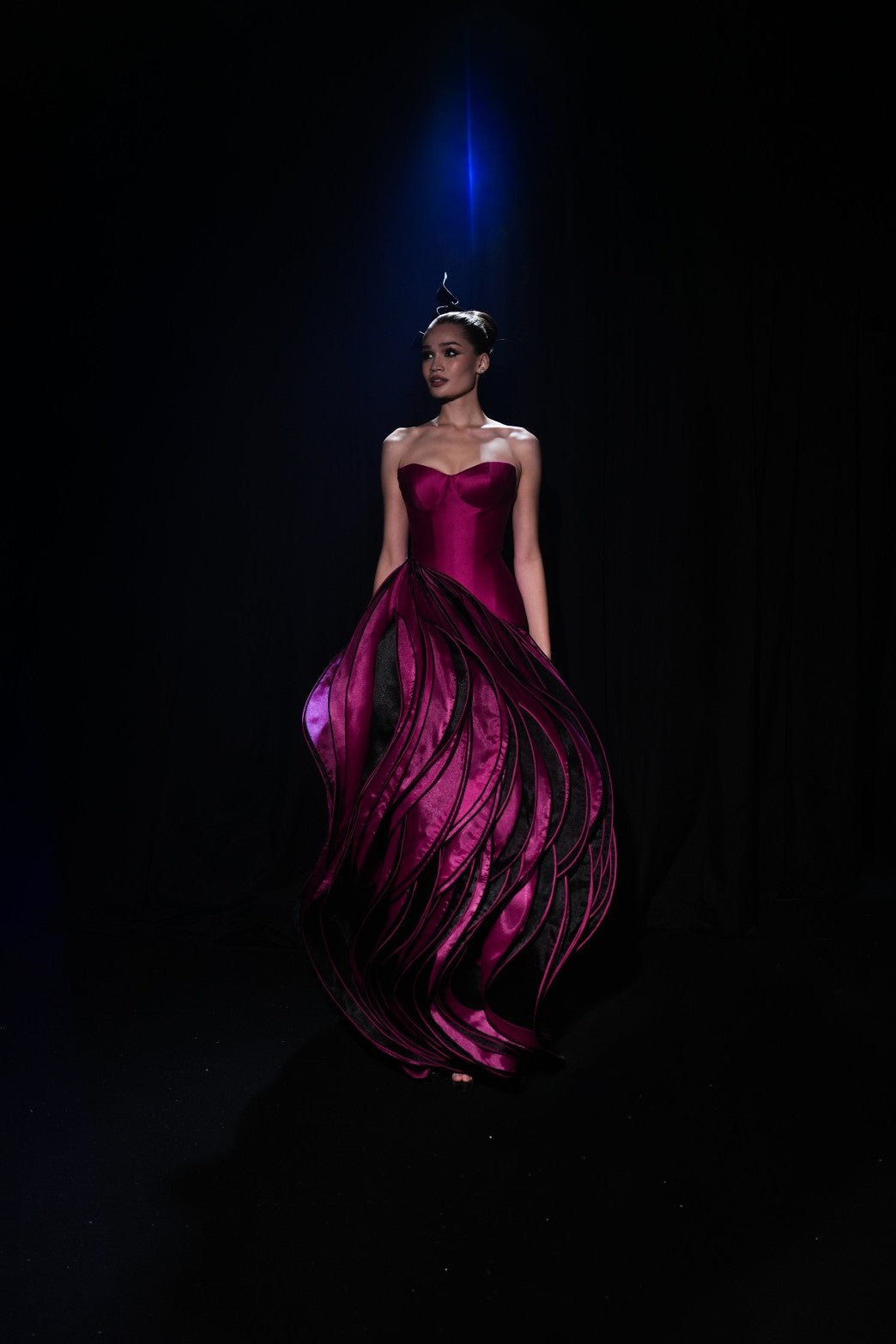 Strapless Evening Gown