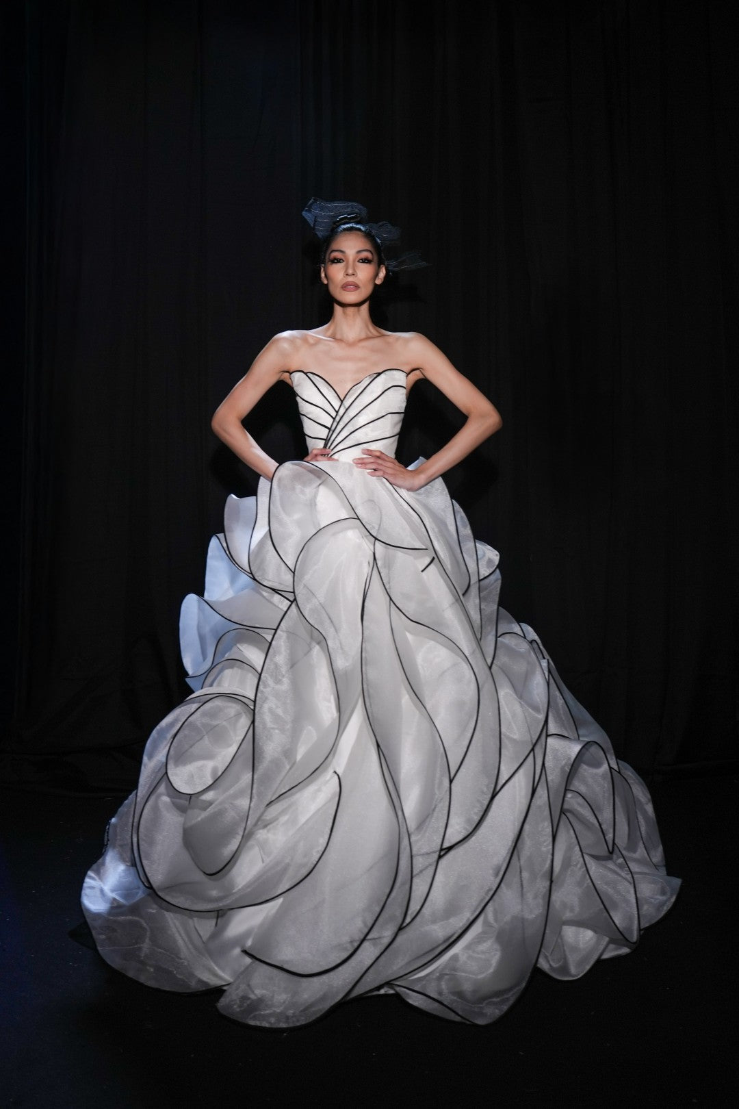 Strapless Evening Gown