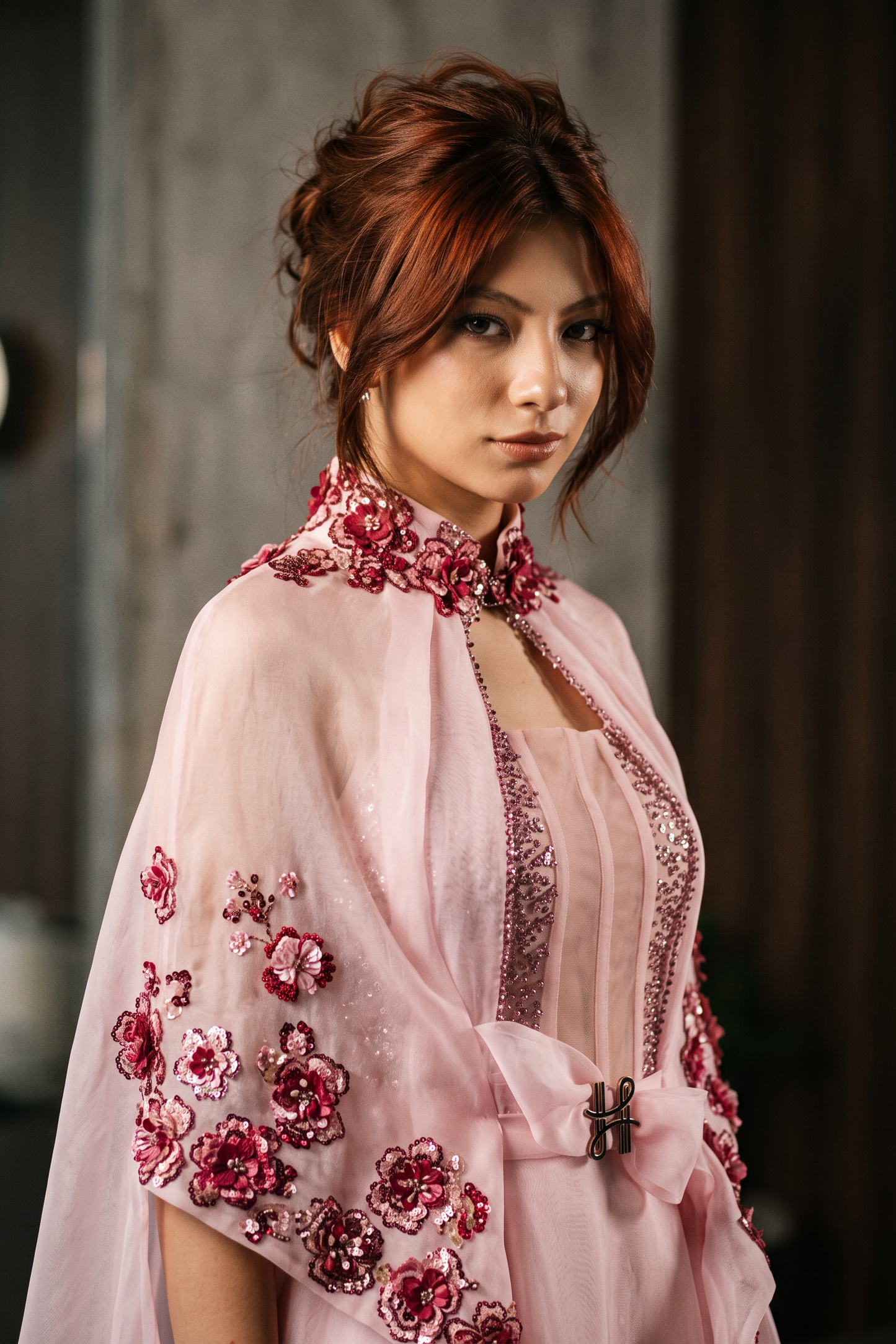 Candy Rose Gown