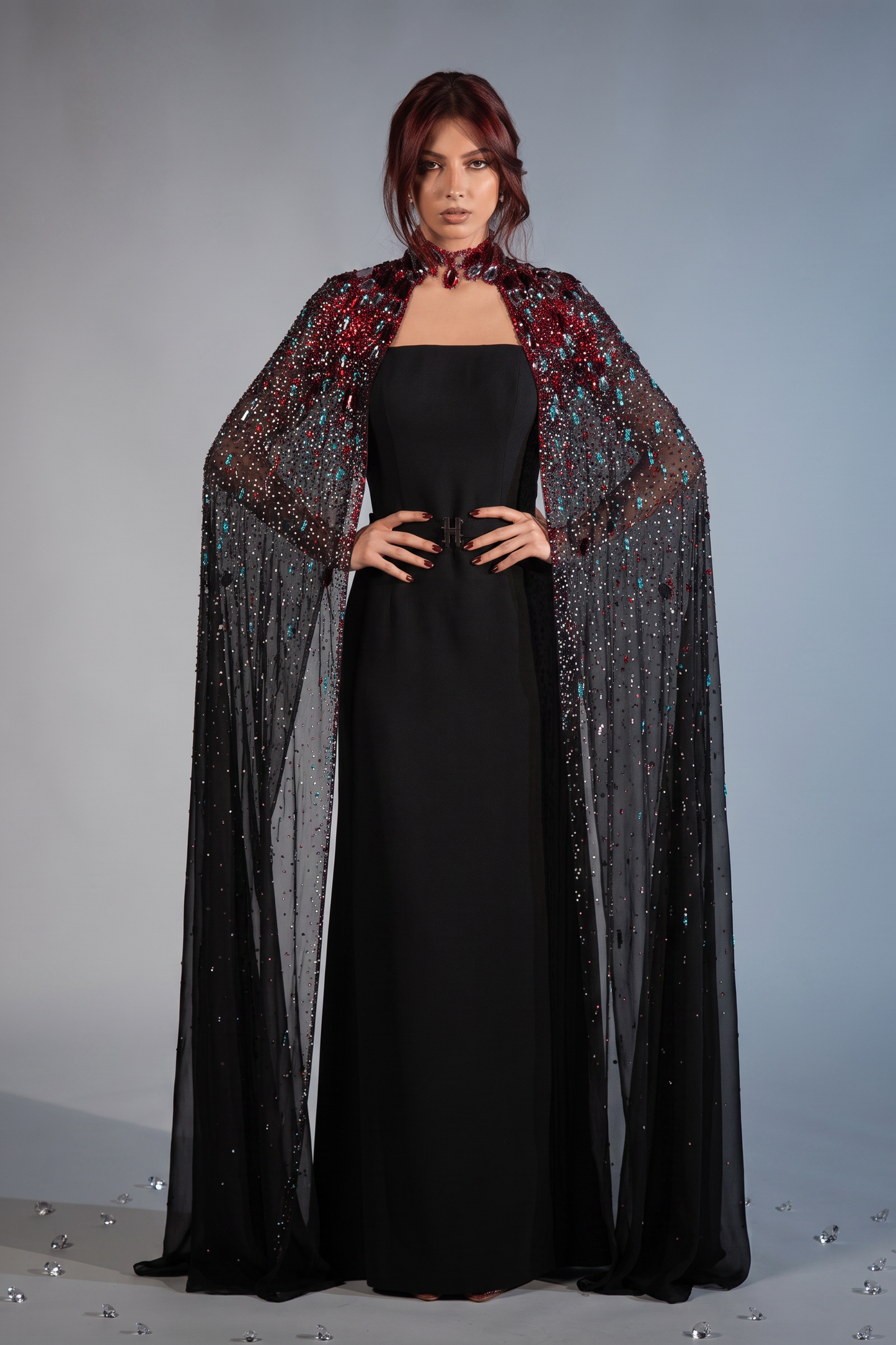 Cosmic Sparkle Gown