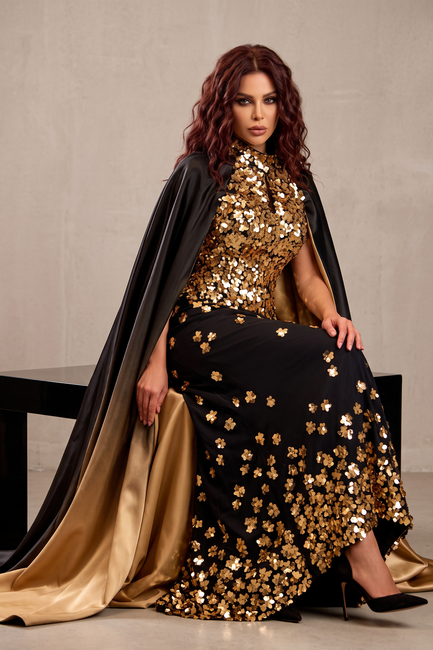 Gold Heart Gown