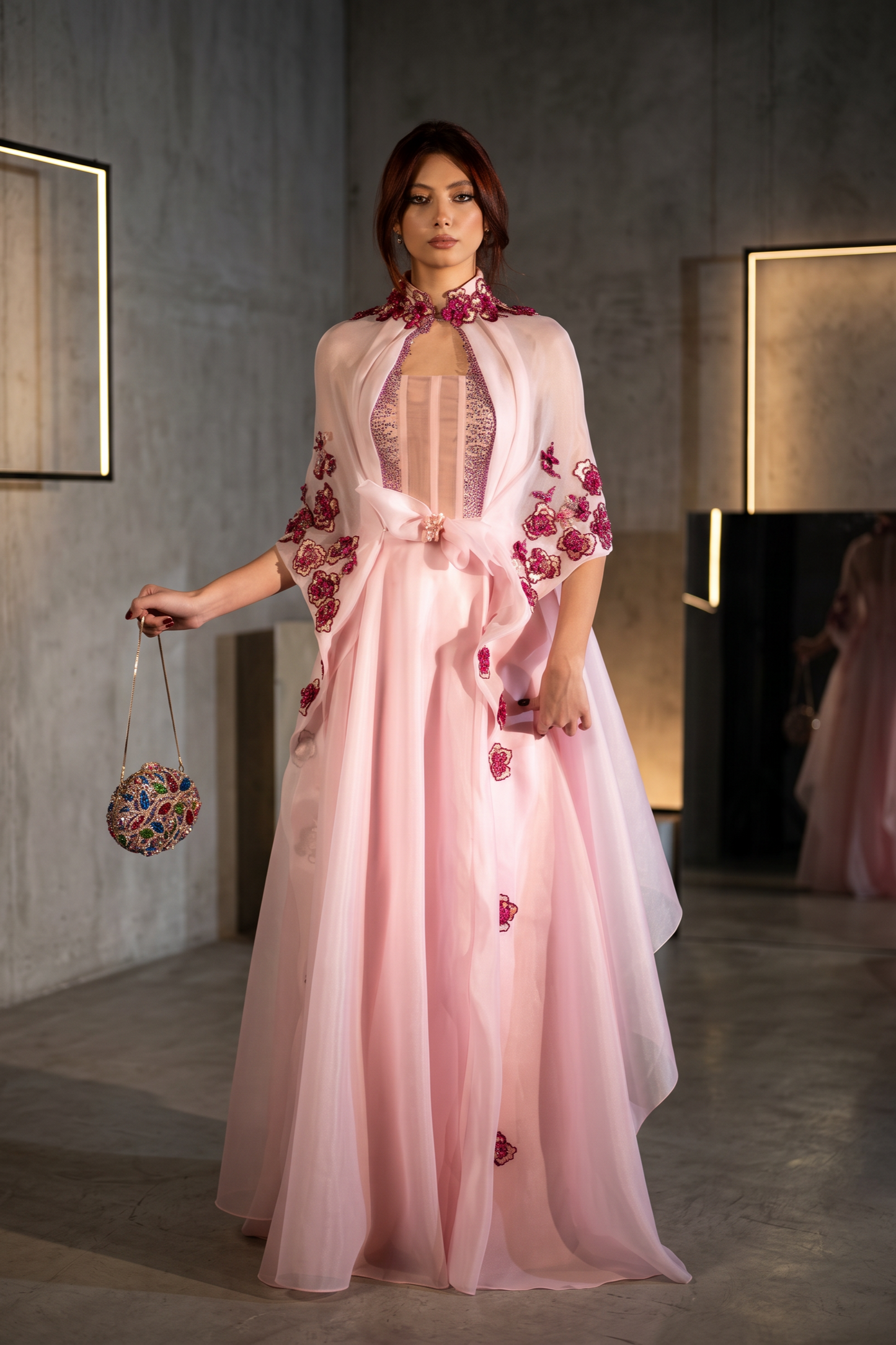 Candy Rose Gown