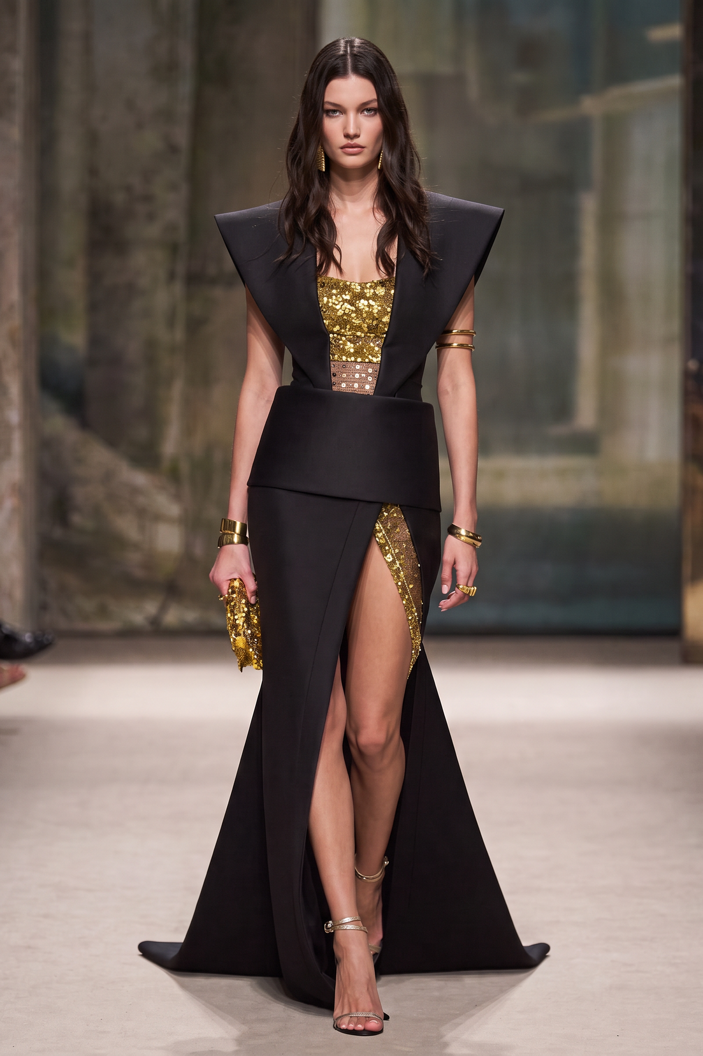 Cap Sleeve Open Leg Dress