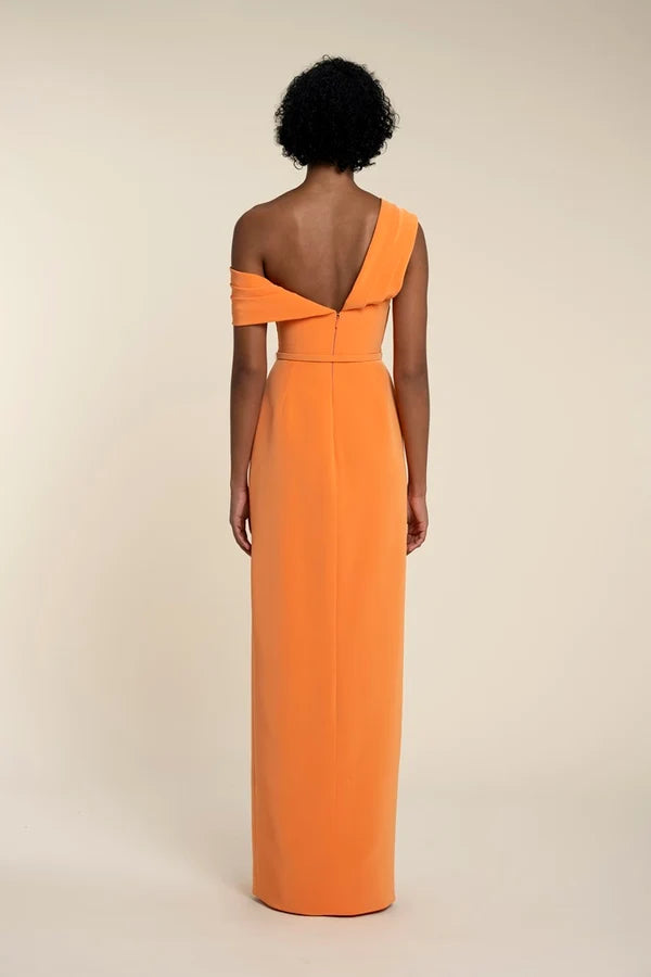 Asymmetrically Draped Dress