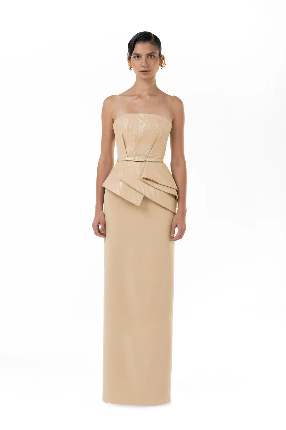 Strapless Evening Dress