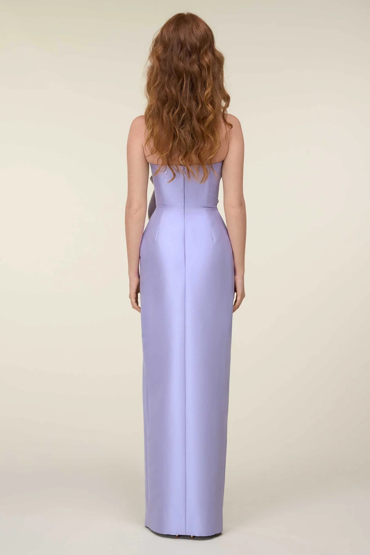 Strapless Embroidered Dress