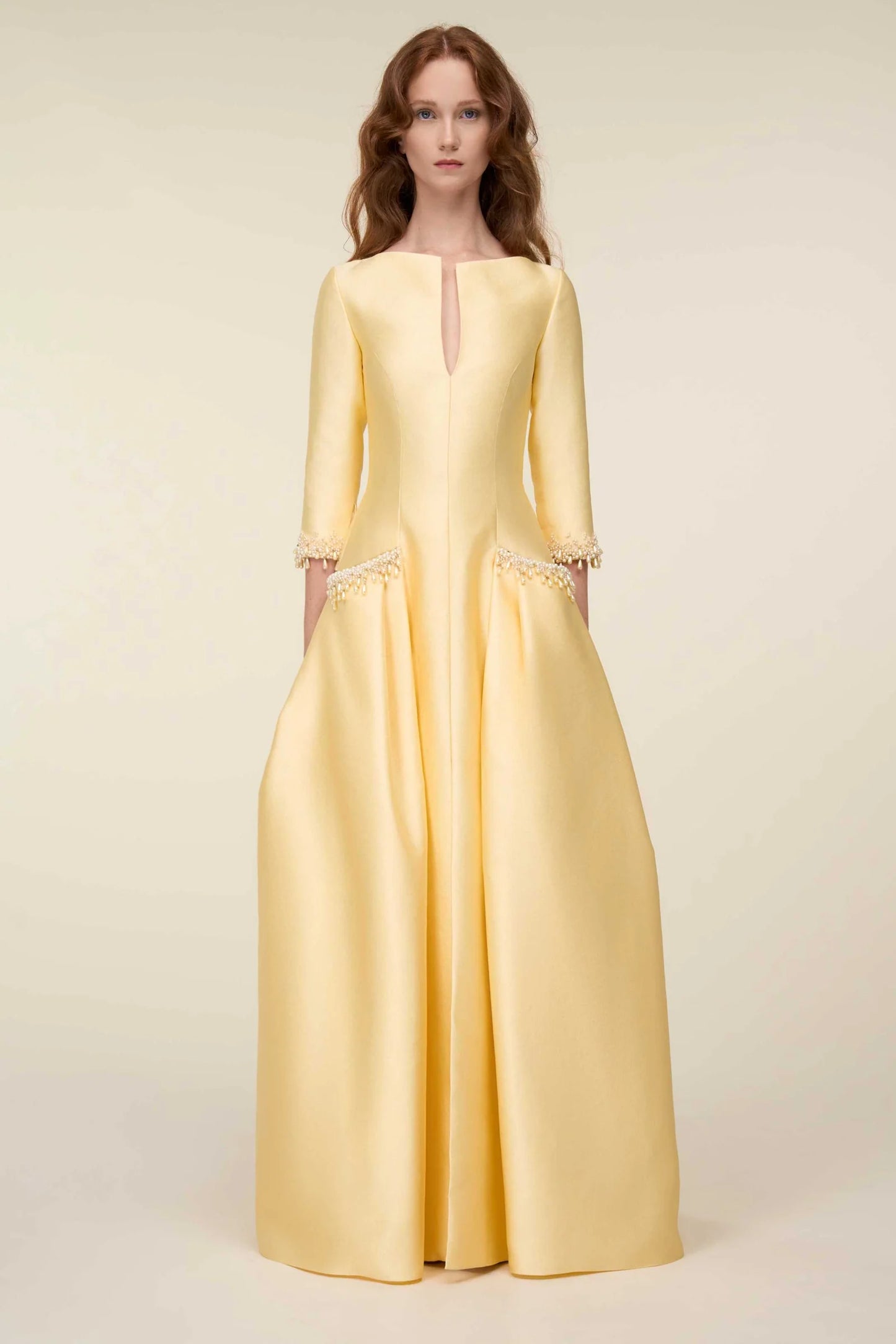 3/4 Sleeve Gown