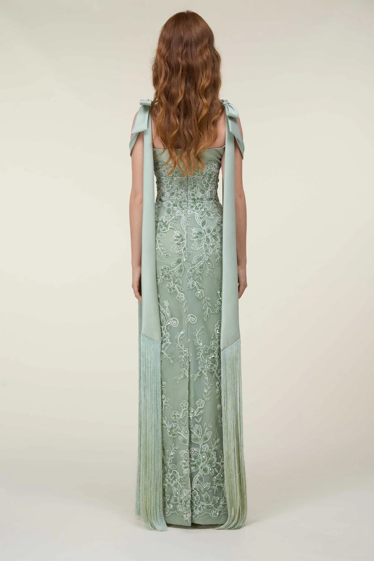 Embroidered Dress with Straps