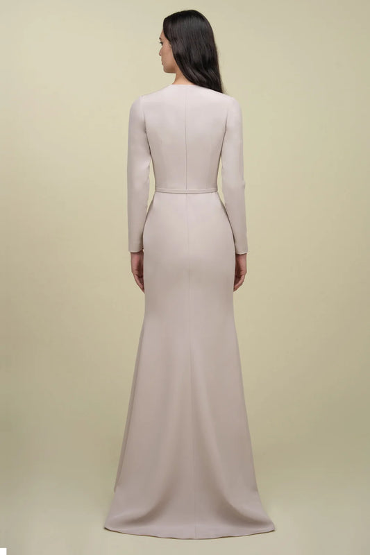 Long Sleeve Sleek Gown