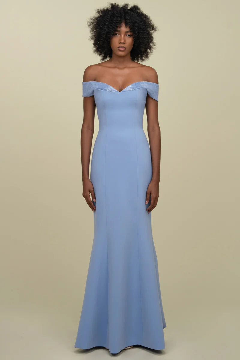 Off-Shoulder Mermaid Gown