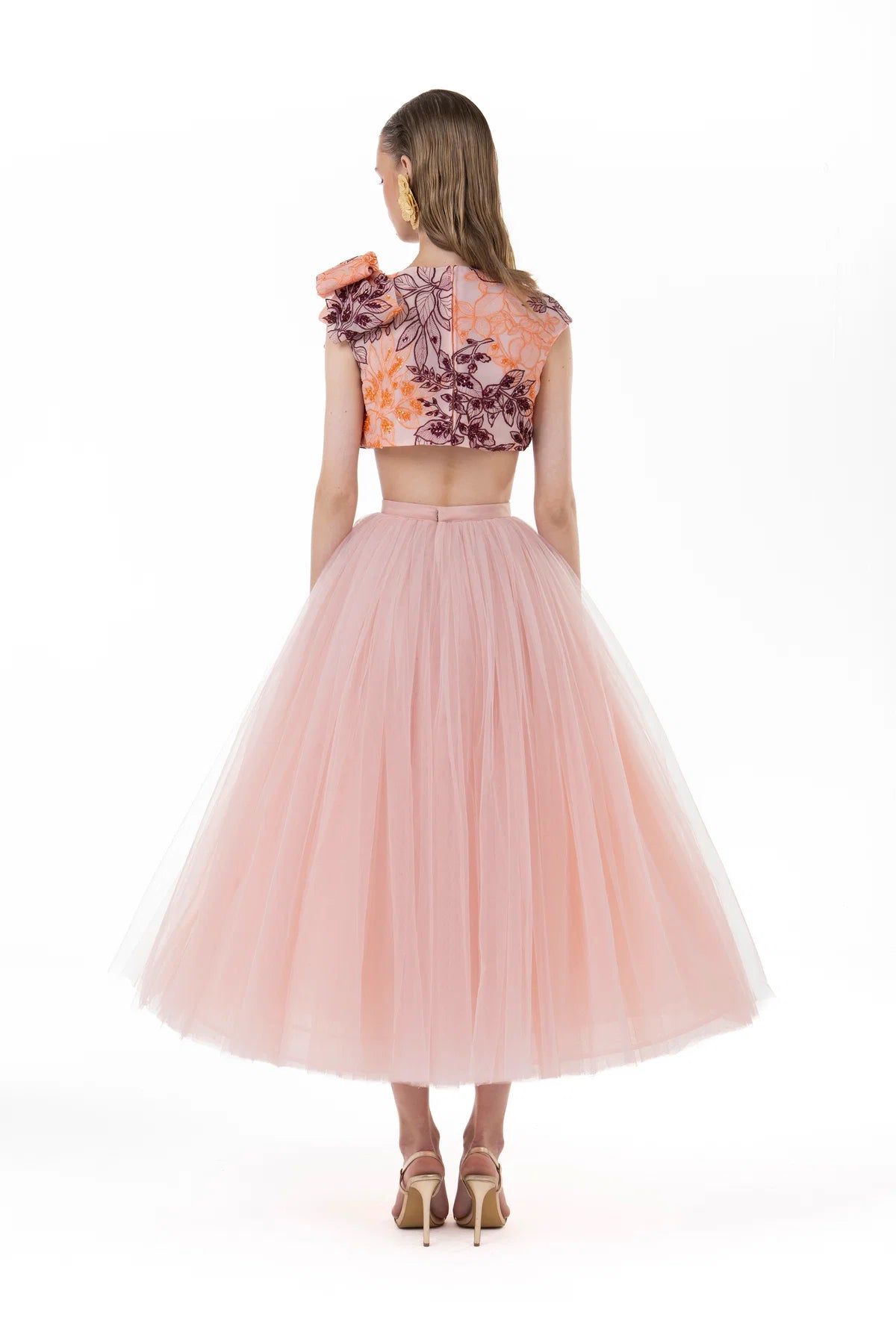 Crop Top and Tulle Skirt