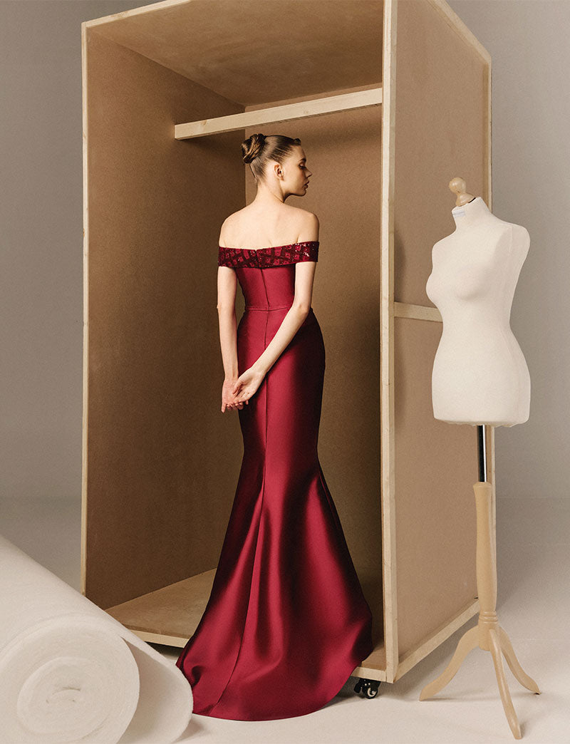 Off Shoulder Gown