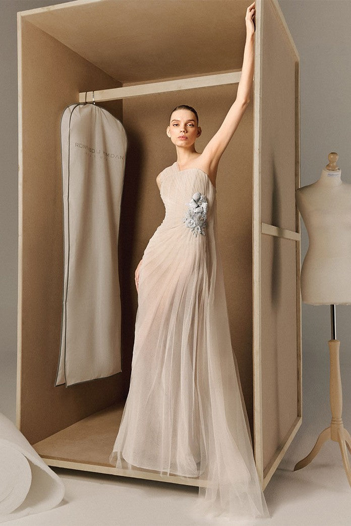 One Shoulder Gown