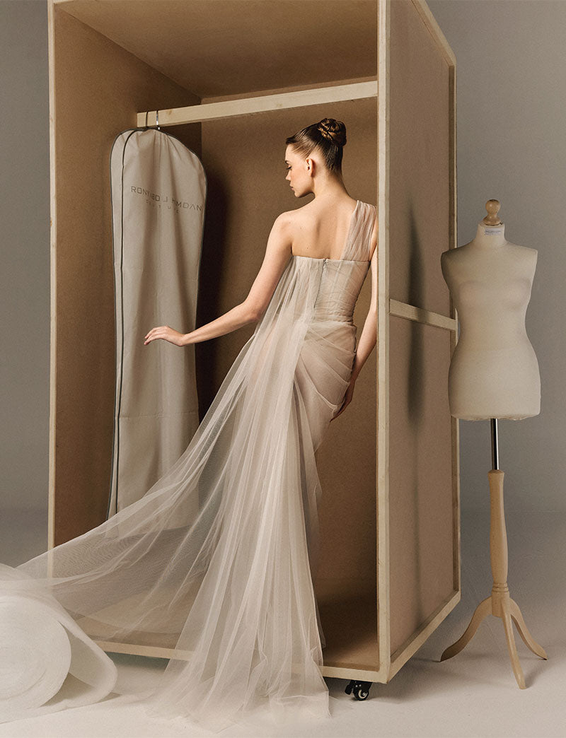 One Shoulder Gown