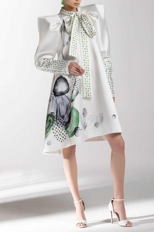 Mikado Mini Dress