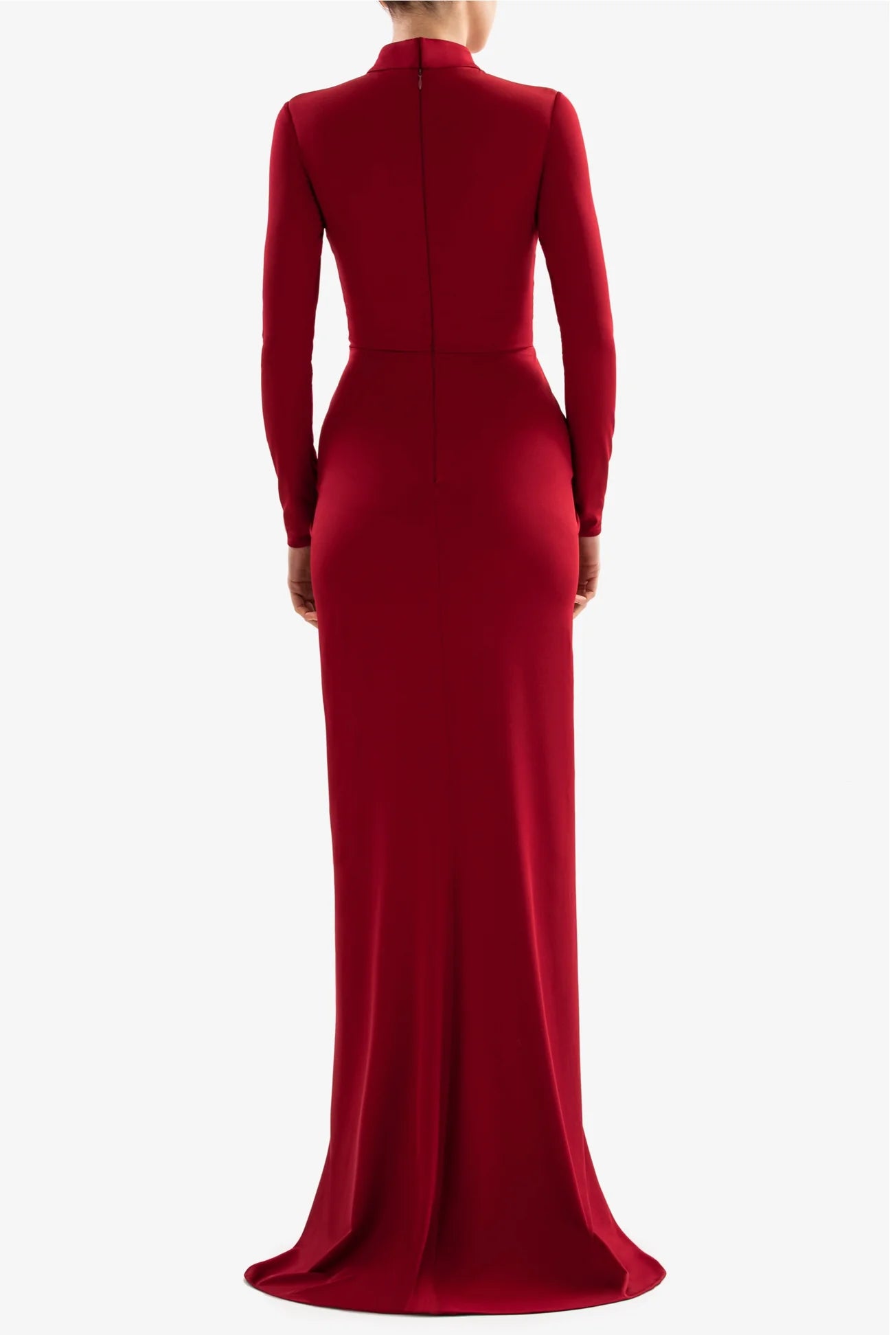 Jersey Pleated Gown