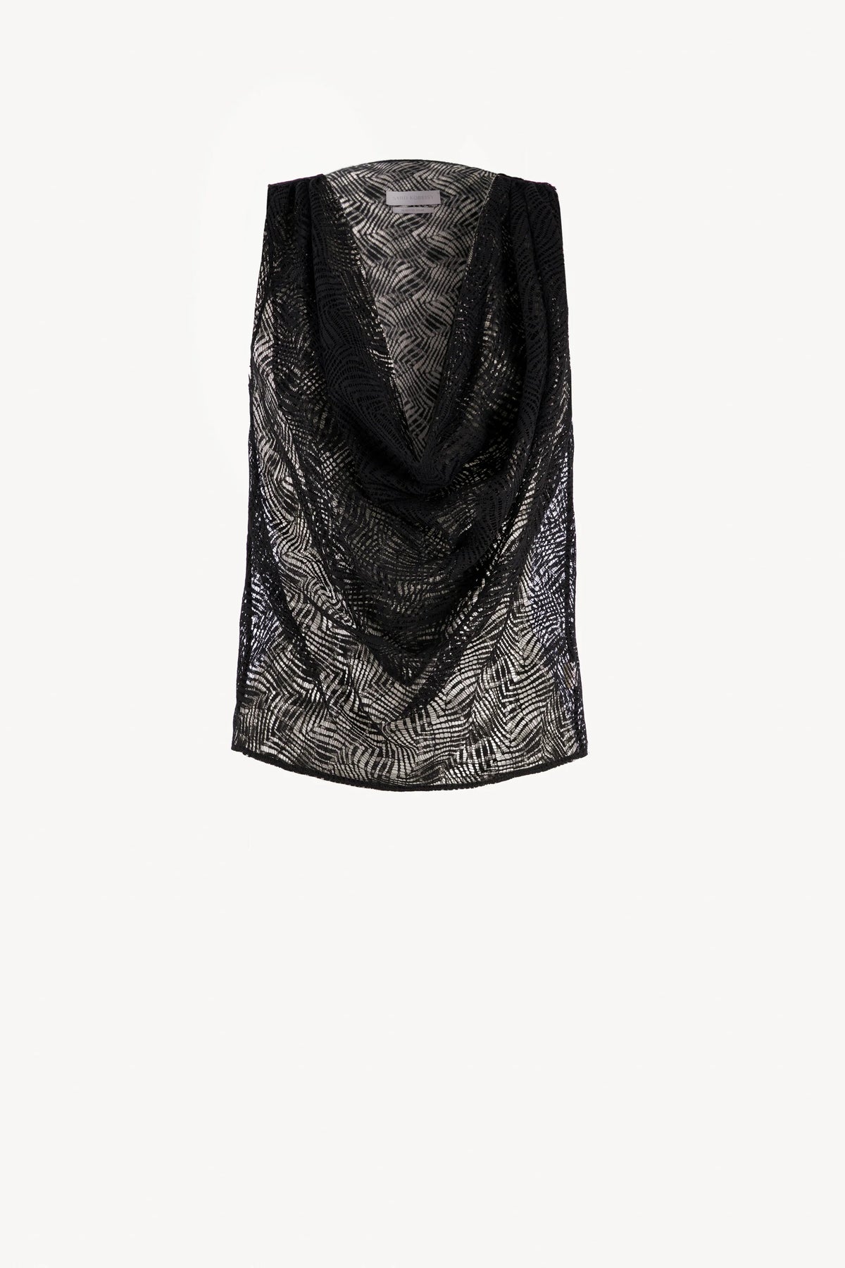 Draped Lace Top