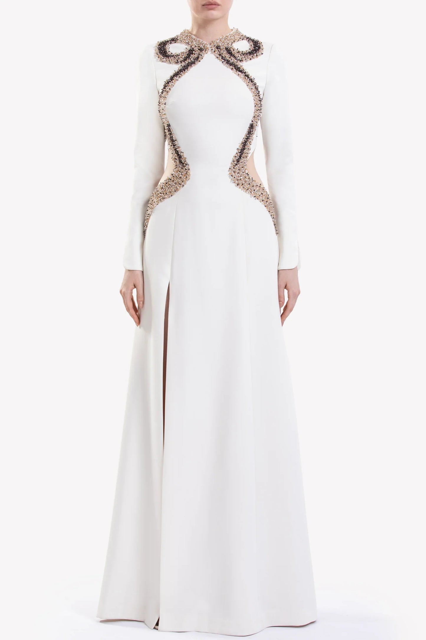 Embellished Long Dress