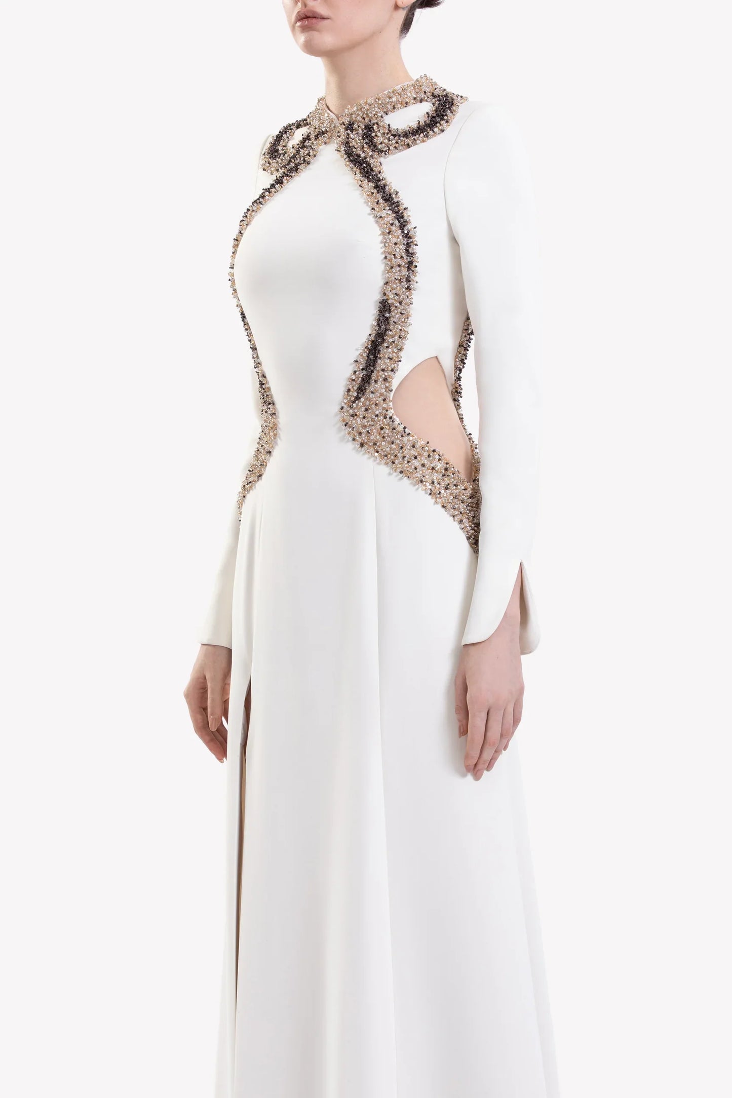 Embellished Long Dress