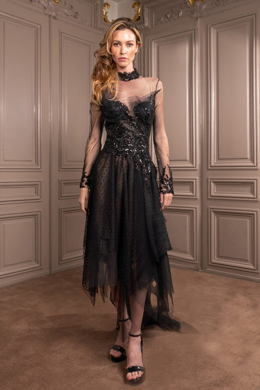 Beaded Embroidery Dress