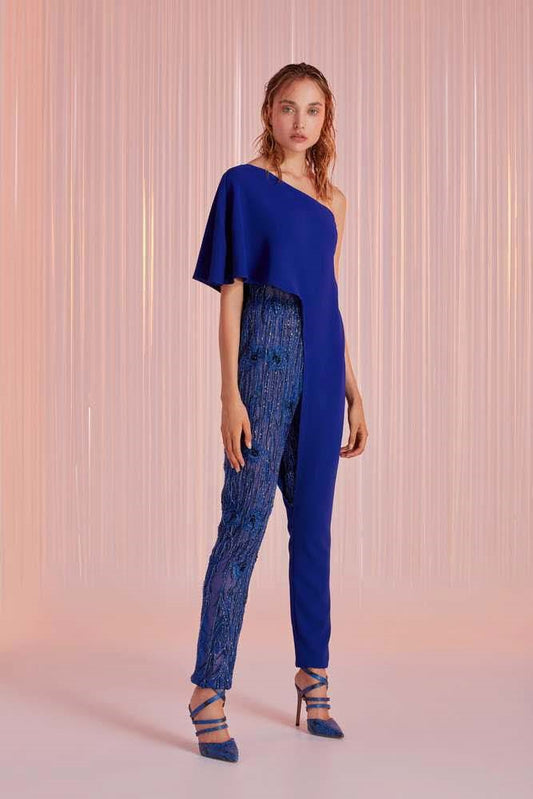 One Shoulder Jumpsuit
