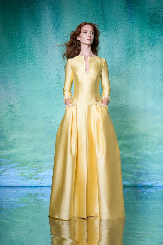 3/4 Sleeve Gown